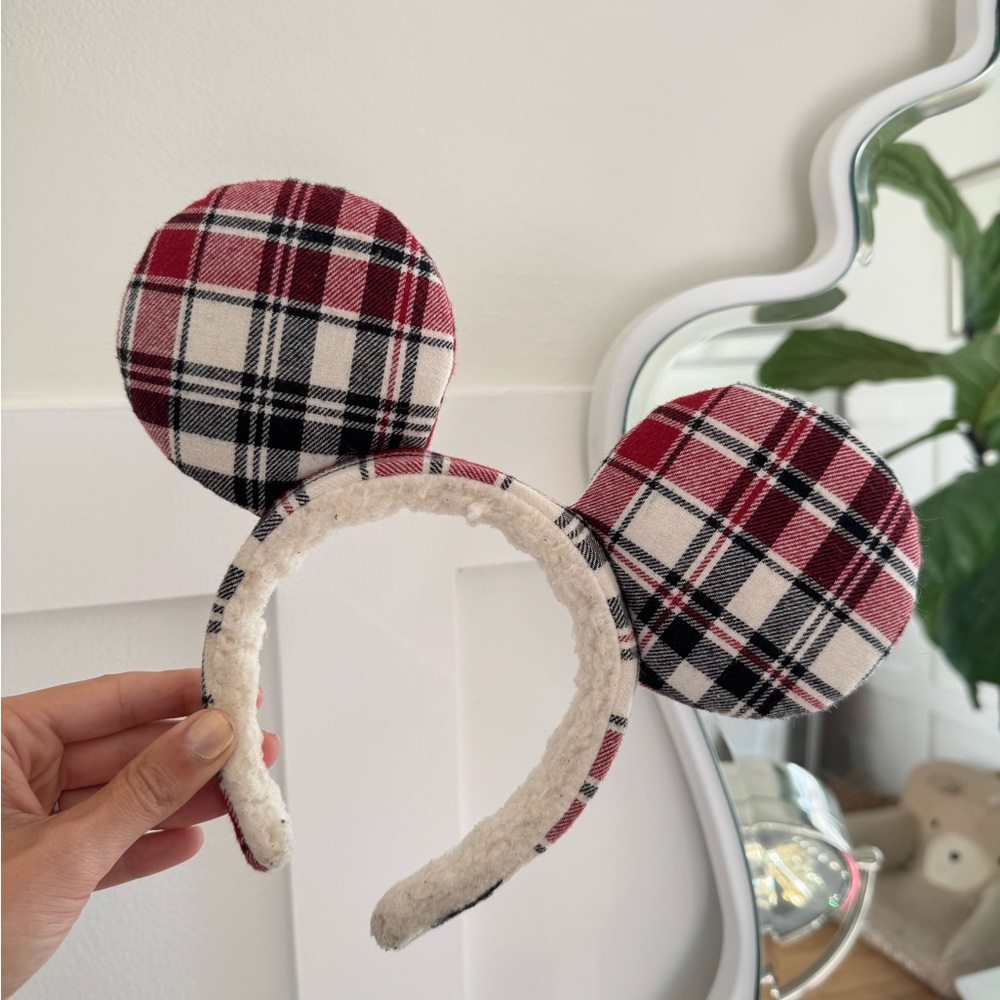 2022 Plaid Winter Mickey Ears